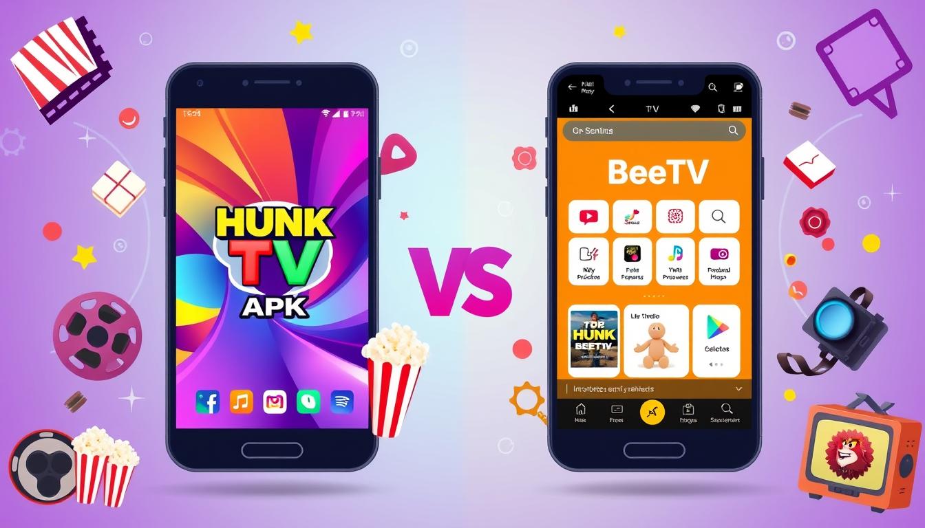 Hunk TV APK Vs BeeTV