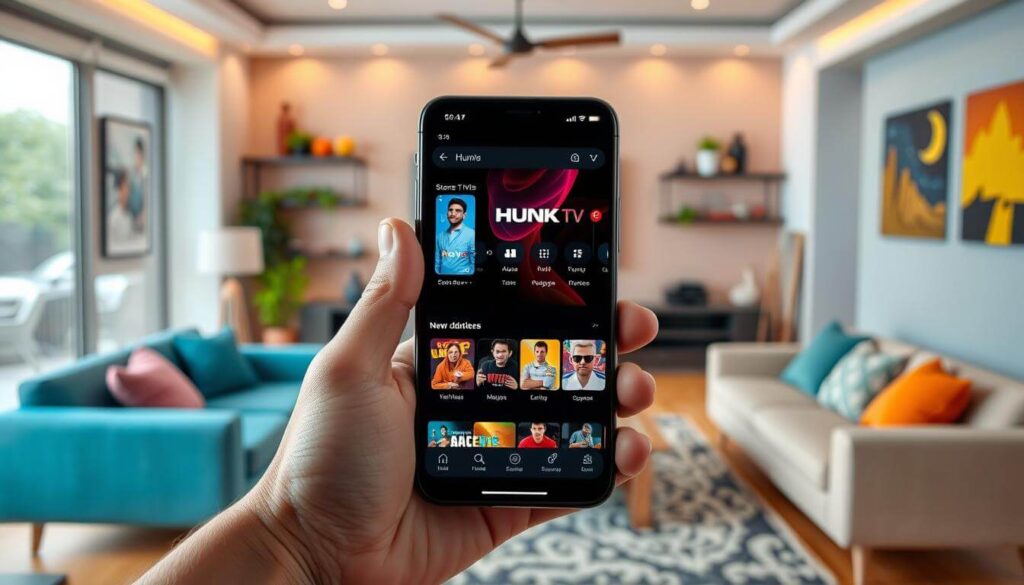 Hunk TV APK for iOS